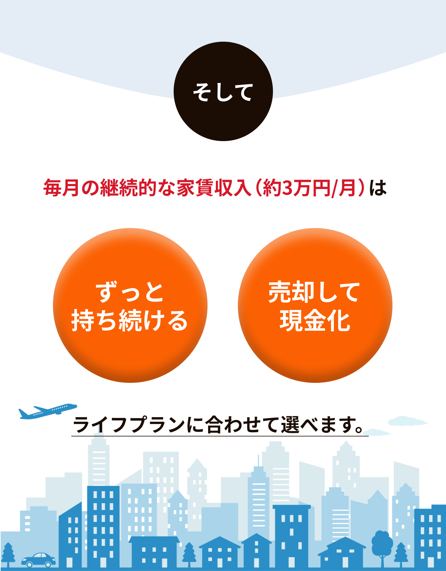 自己資金300万円台で1室投資する「おためしオーナープラン」なら、ローンなしで家賃がそのまま副収入に。